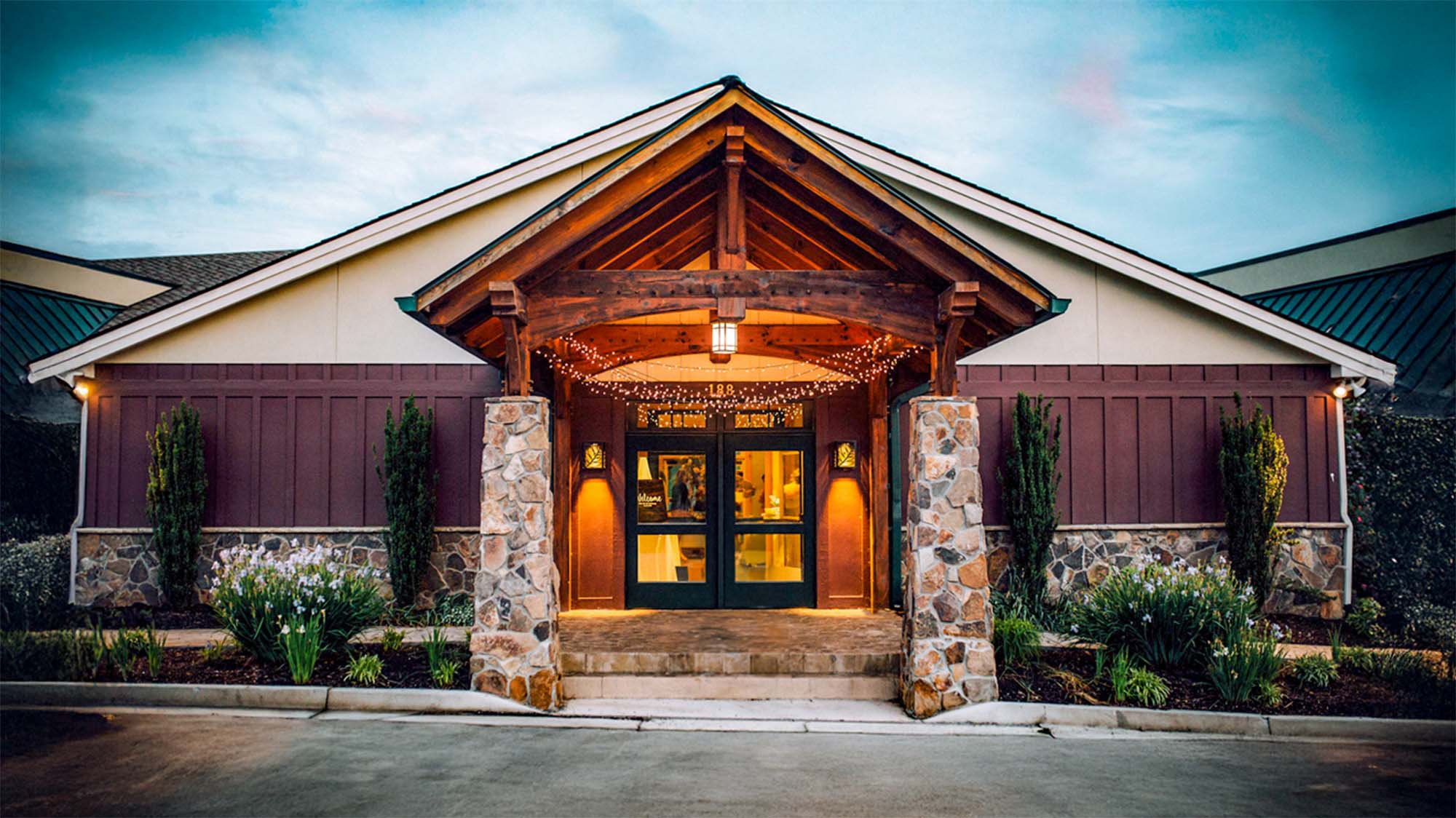 Front entrance at Floyd Event Center