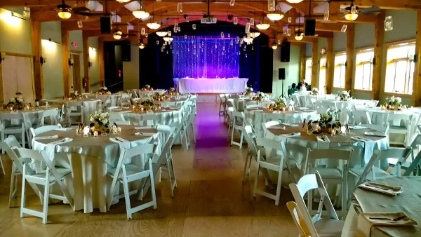 Celebration Hall ready for a party